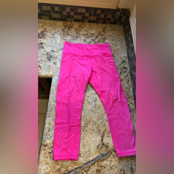 Athleta Pink Leggings - Picture 5 of 10
